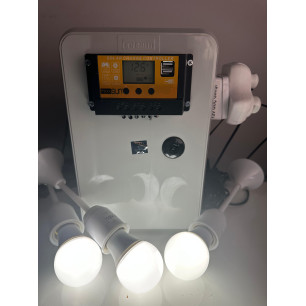 Taşınabilir Güneş Enerjili Telefon Şarjı Ve Aydınlatma Paketi (12VOLT SİSTEM)